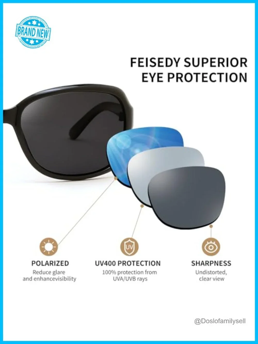 Vintage Square Polarized Sunglasses for Women UV400 Retro Wrap Around